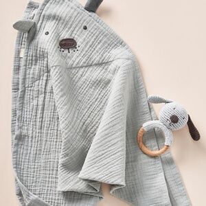 Anthropologie Albetta Swaddle Baby Gift Set